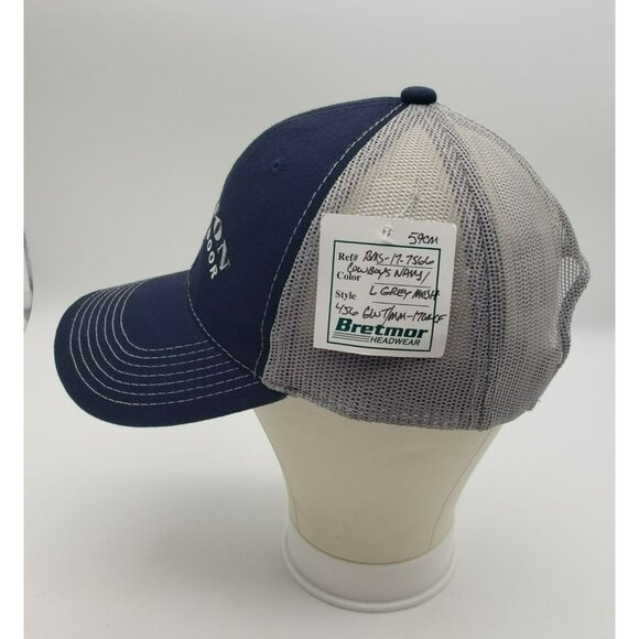 Bretmor Snapback Baseball Cap, Barton Overhead Door, Navy & Grey Mesh OS Adj. - Picture 2 of 7